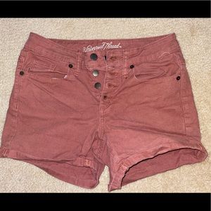 High Waisted Jean Shorts